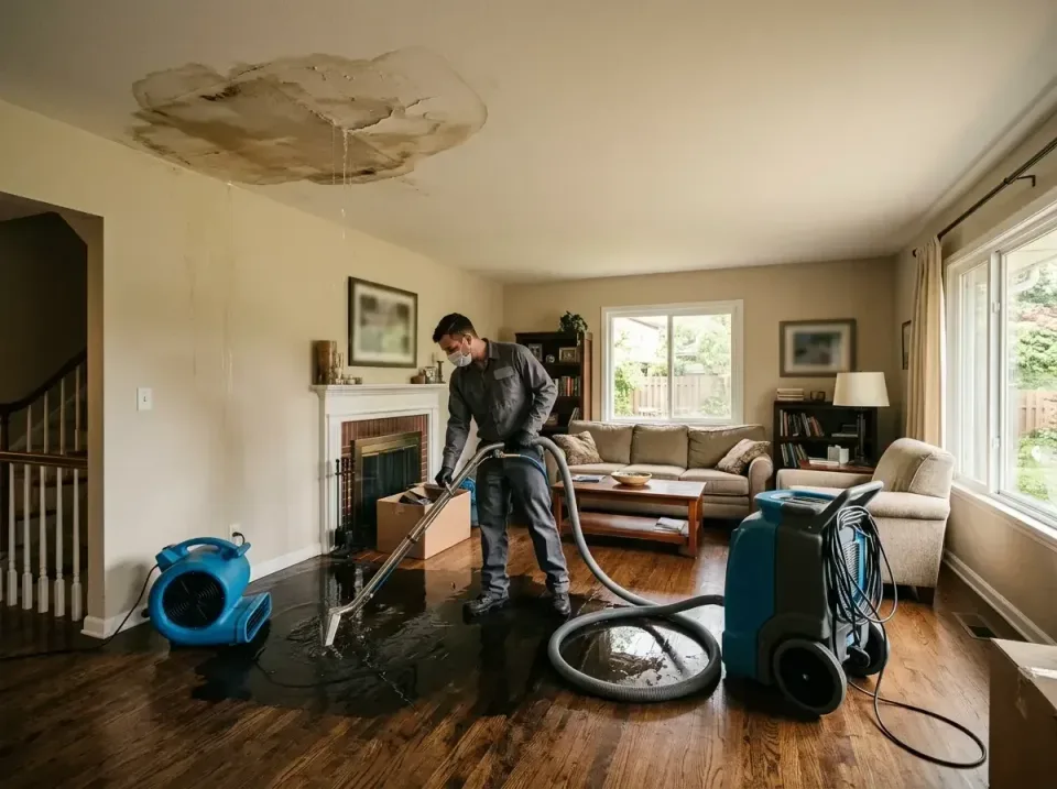 attic-pipe-burst-ceiling-drip-008 — frequently asked questions, Water Damage Restoration & Carpet Care in Lyford, TX